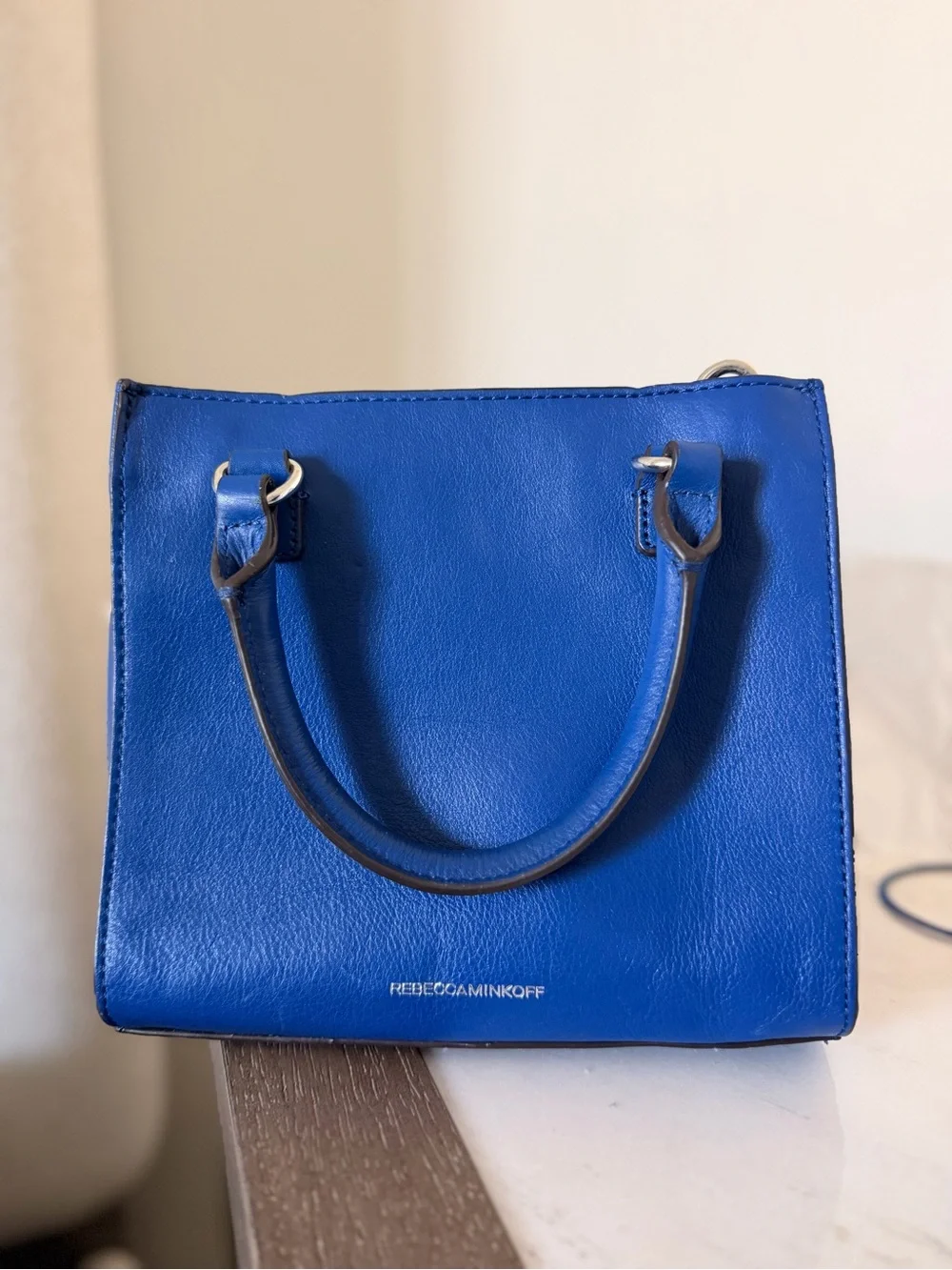 Rebecca Minkoff Royal Blue Leather Satchel